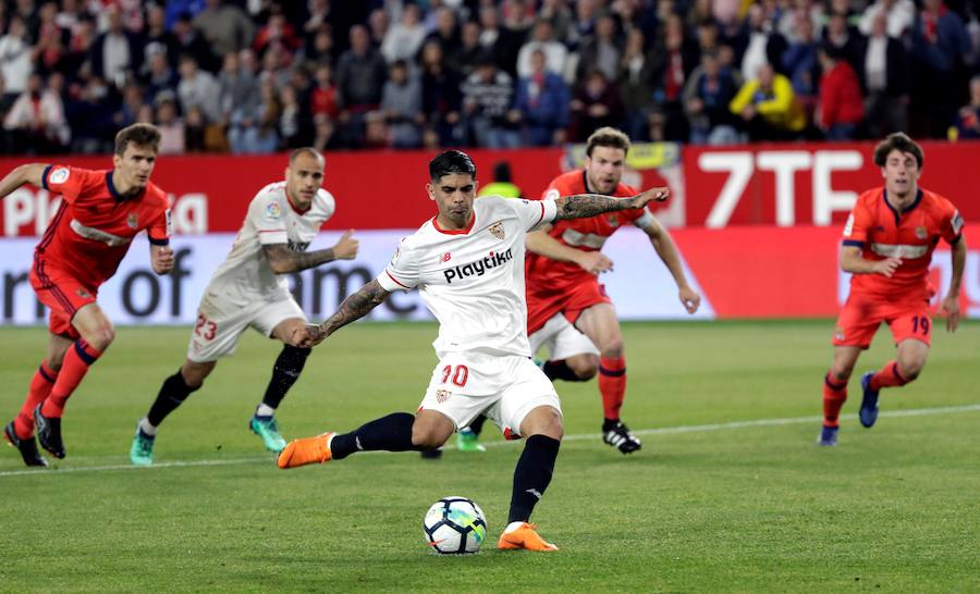 El equipo andaluz y el vasco se enfrentan en la Primera División. 