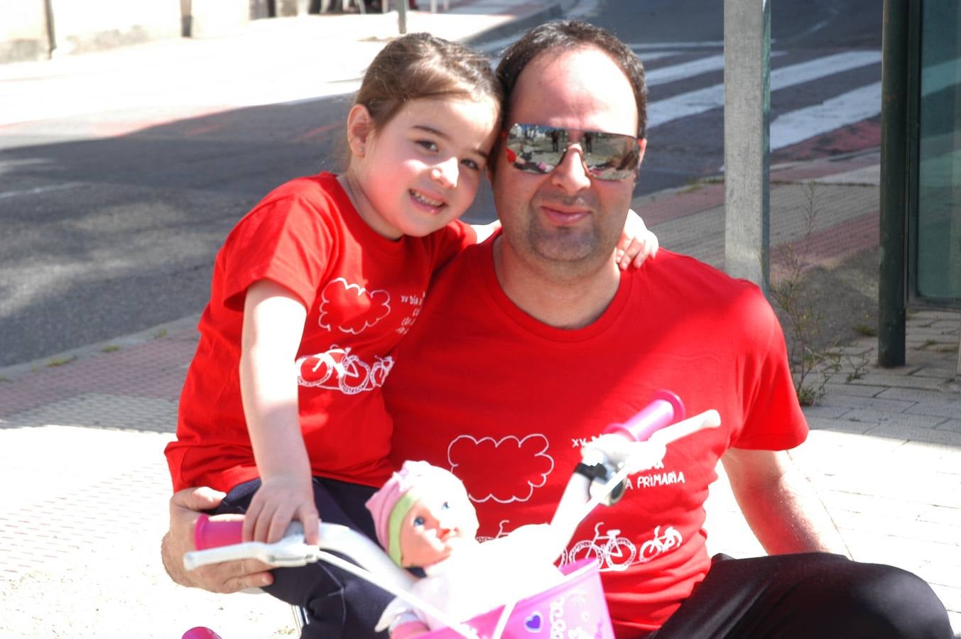 386 cicilistas participaron en el décimo quinto Día de la Bicicleta de Cervera, organizado por la AMPA de Primaria.