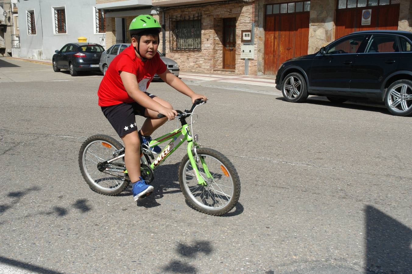386 cicilistas participaron en el décimo quinto Día de la Bicicleta de Cervera, organizado por la AMPA de Primaria.