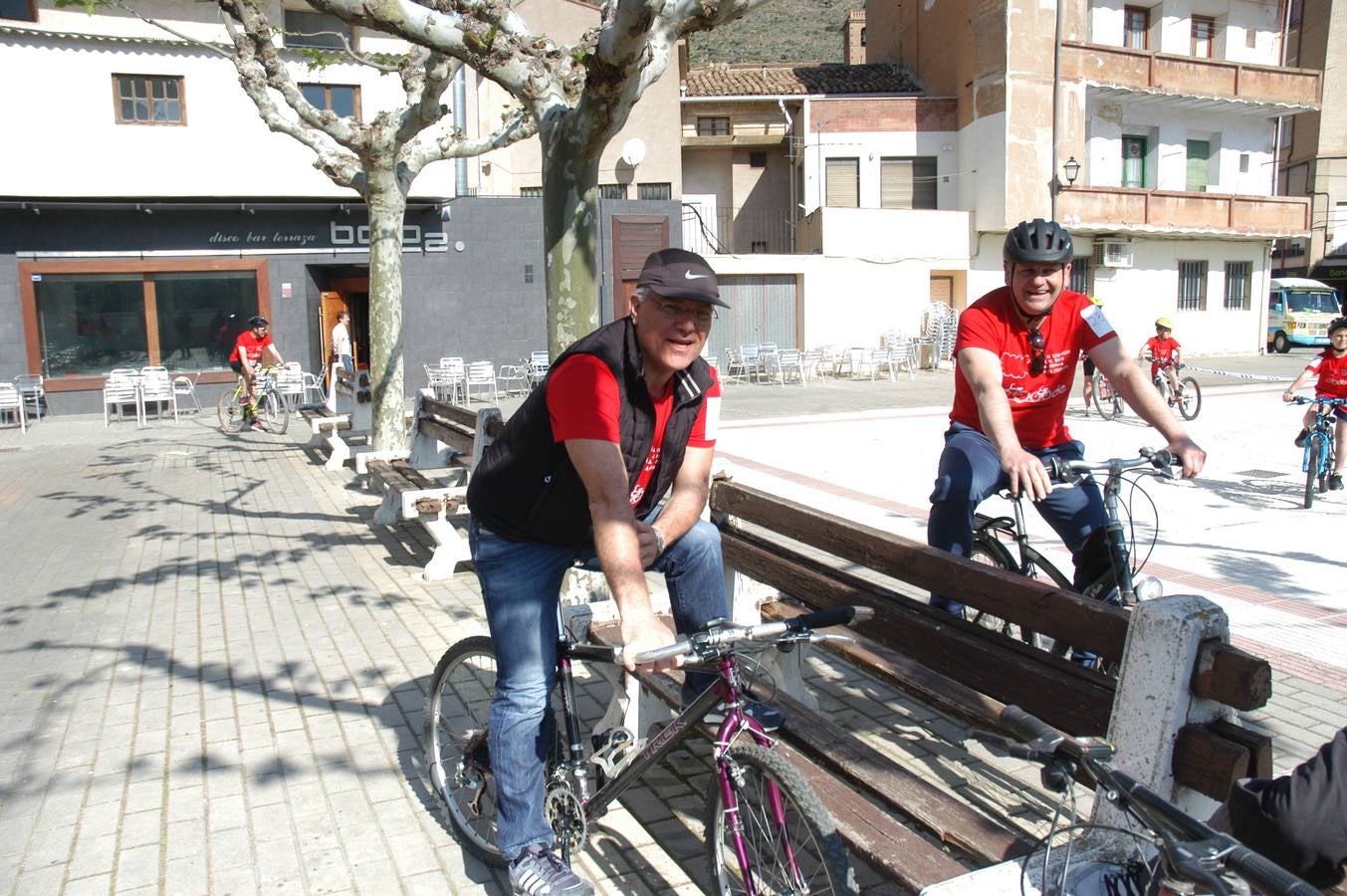 386 cicilistas participaron en el décimo quinto Día de la Bicicleta de Cervera, organizado por la AMPA de Primaria.
