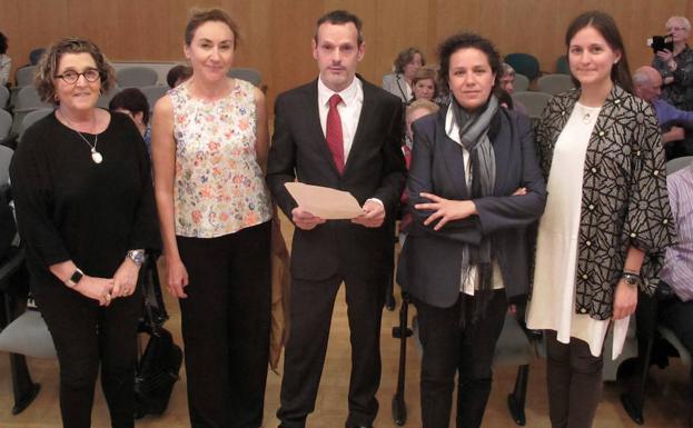 Participantes en las Jornadas sobre el Parkinson que se celebran en La Rioja. 