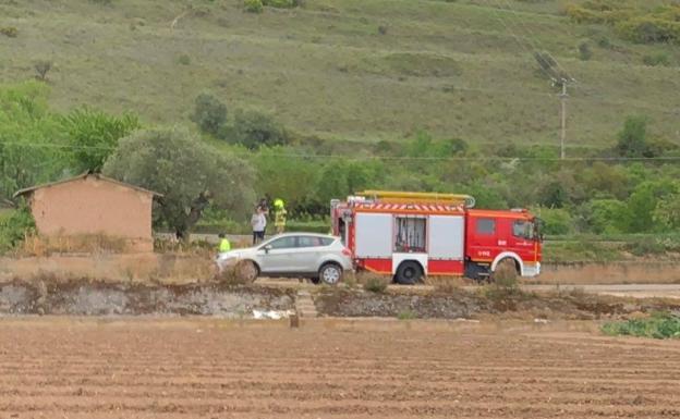 Incendio en una casa de aperos en la carretera de El Cortijo