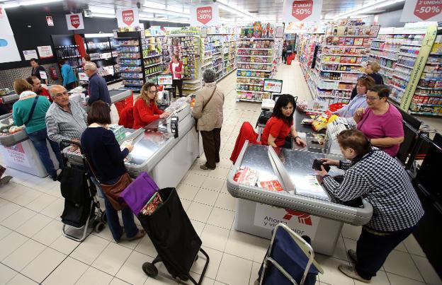 Supermercados a tiempo completo