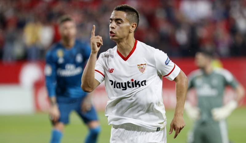 El Sevilla y el Real Madrid se enfrentaron en el Sánchez Pizjuán en el partido correspondiente a la 34ª jornada de Liga, aplazado por la disputa de la final de Copa.