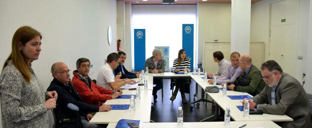 Reunión de Garrido y Manzanos con entidades y colectivos afectados por la ILP de Protección Animal. :: m.h.