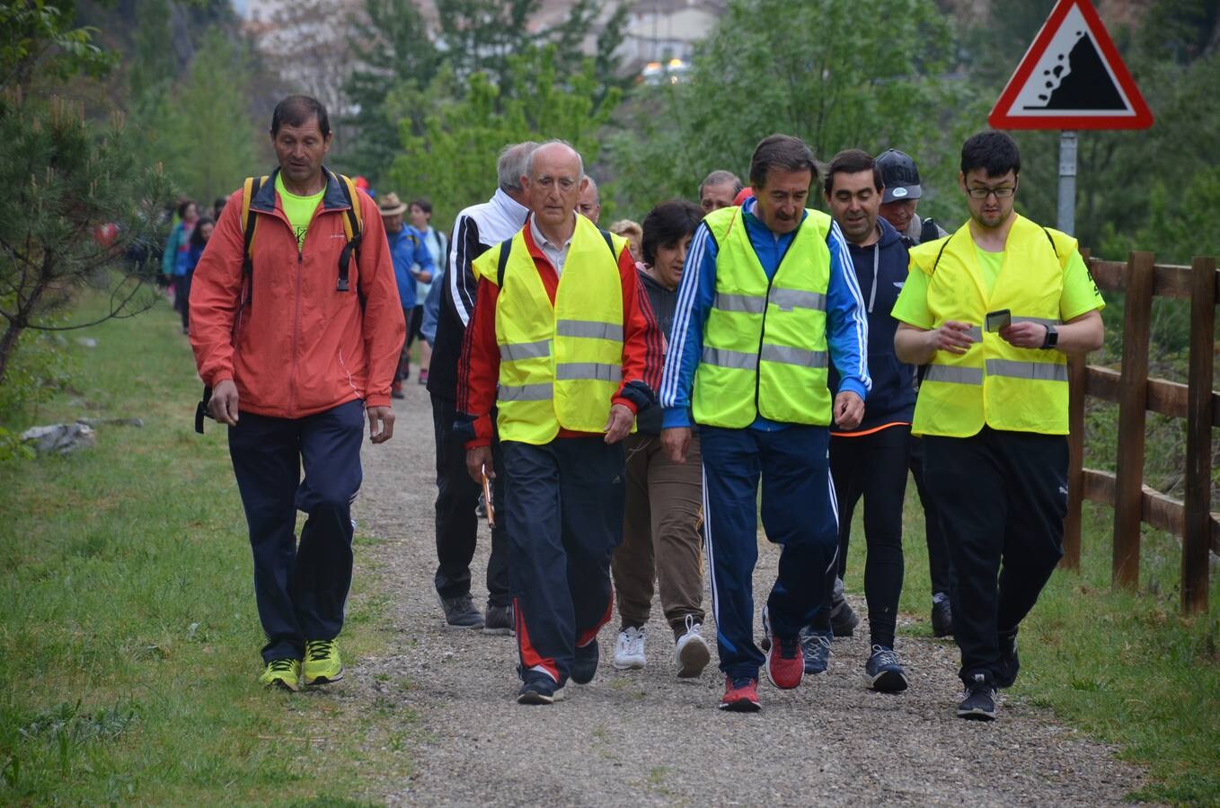 Fotos: Marcha por la vía verde del Cidacos en Calahorra