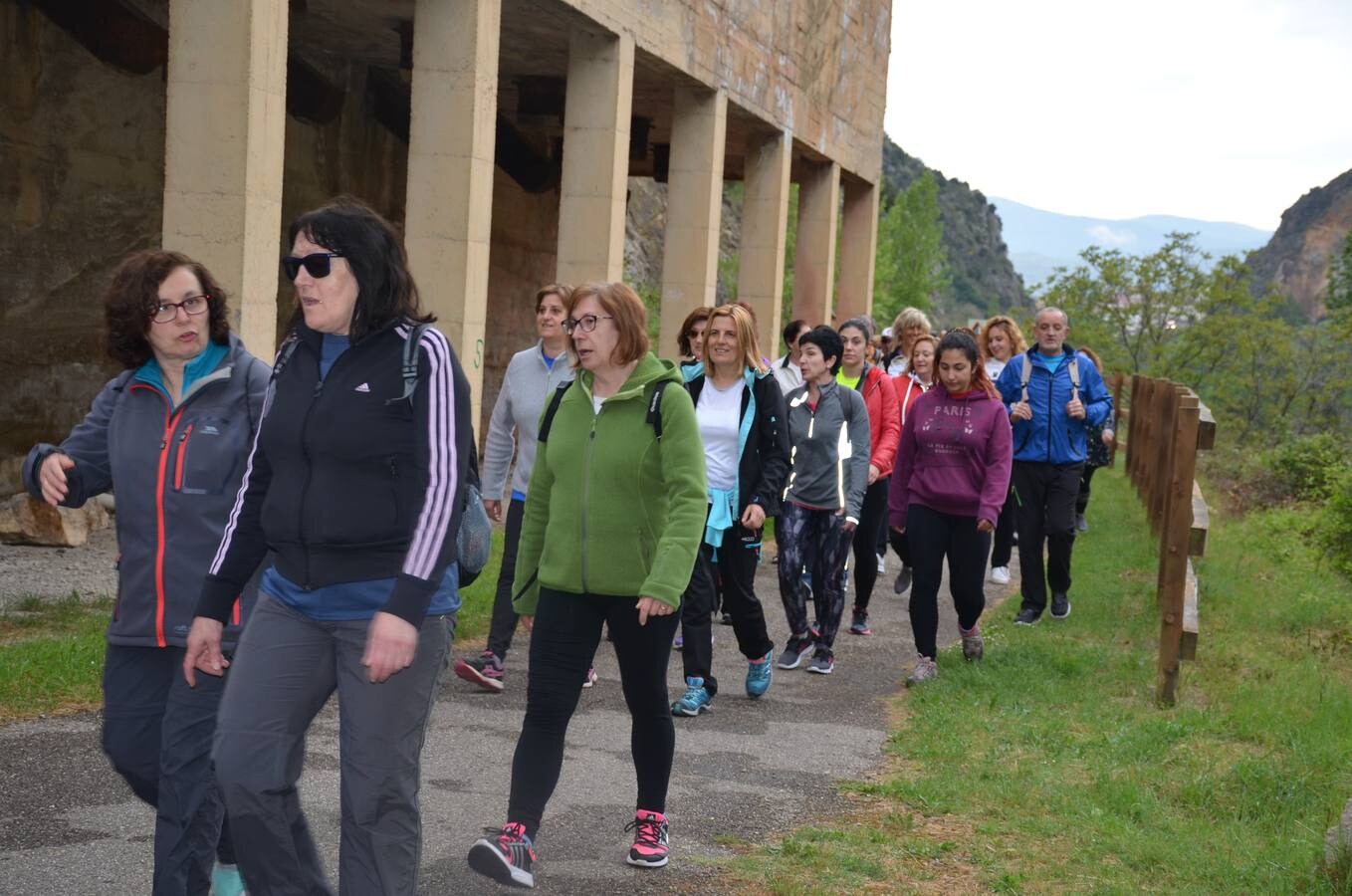 Fotos: Marcha por la vía verde del Cidacos en Calahorra