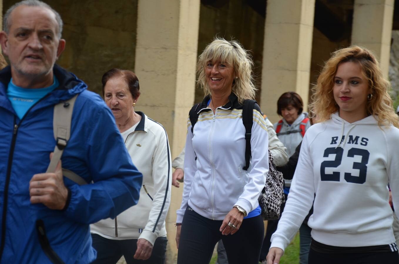 Fotos: Marcha por la vía verde del Cidacos en Calahorra