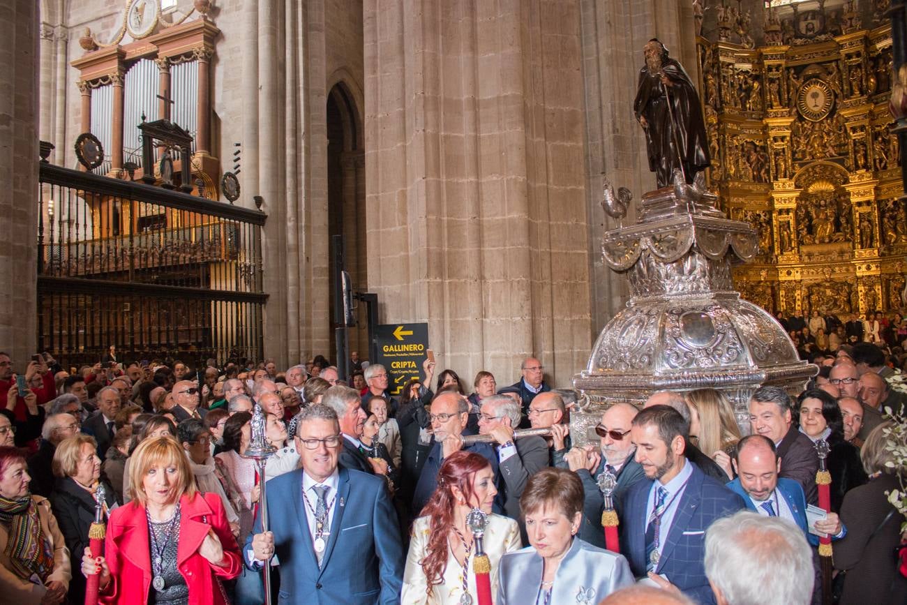 Día grande de las fiestas en honor a Santo Domingo de la Calzada..