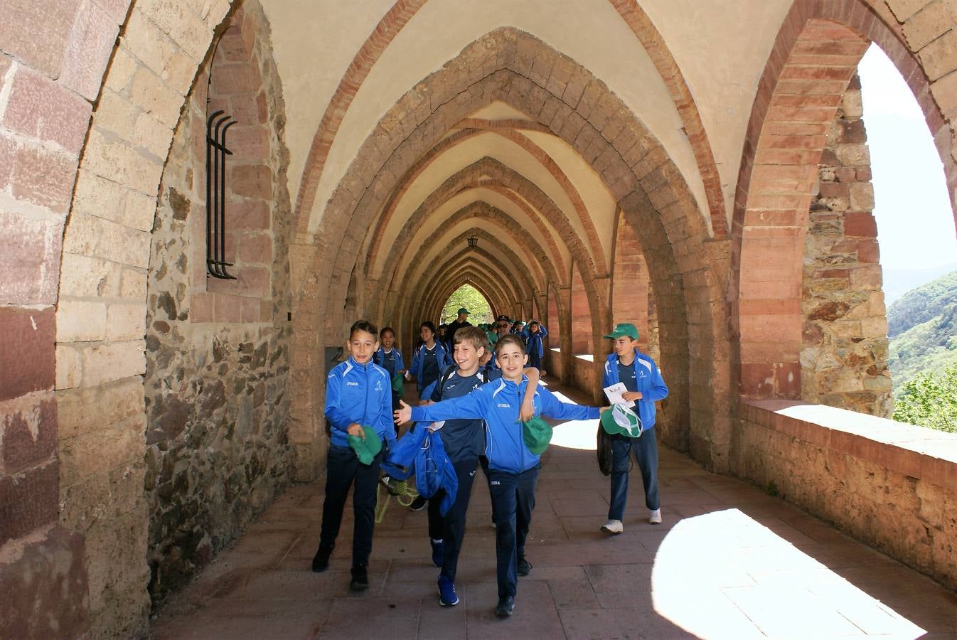 Fotos: Peregrinación de escolares a Valvanera