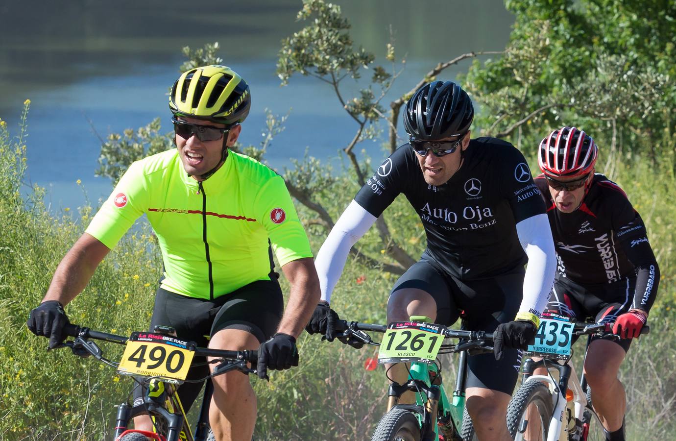 Fotos: La Rioja Bike Race - Tercera etapa: El paso por el meandro de Mantible