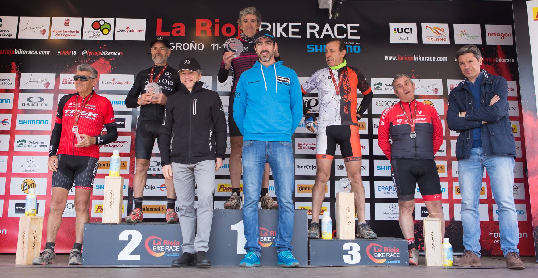 Fotos: La Rioja Bike Race - Tercera etapa: El podio de los ganadores