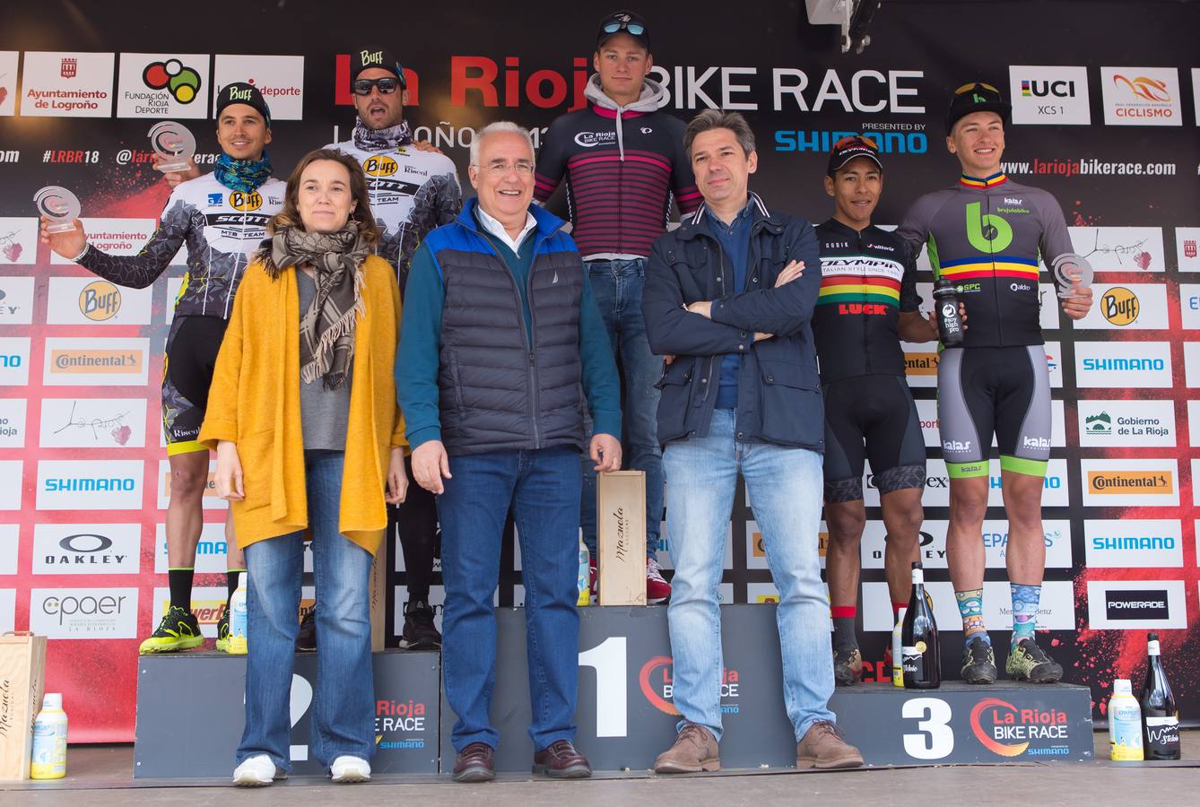 Fotos: La Rioja Bike Race - Tercera etapa: El podio de los ganadores