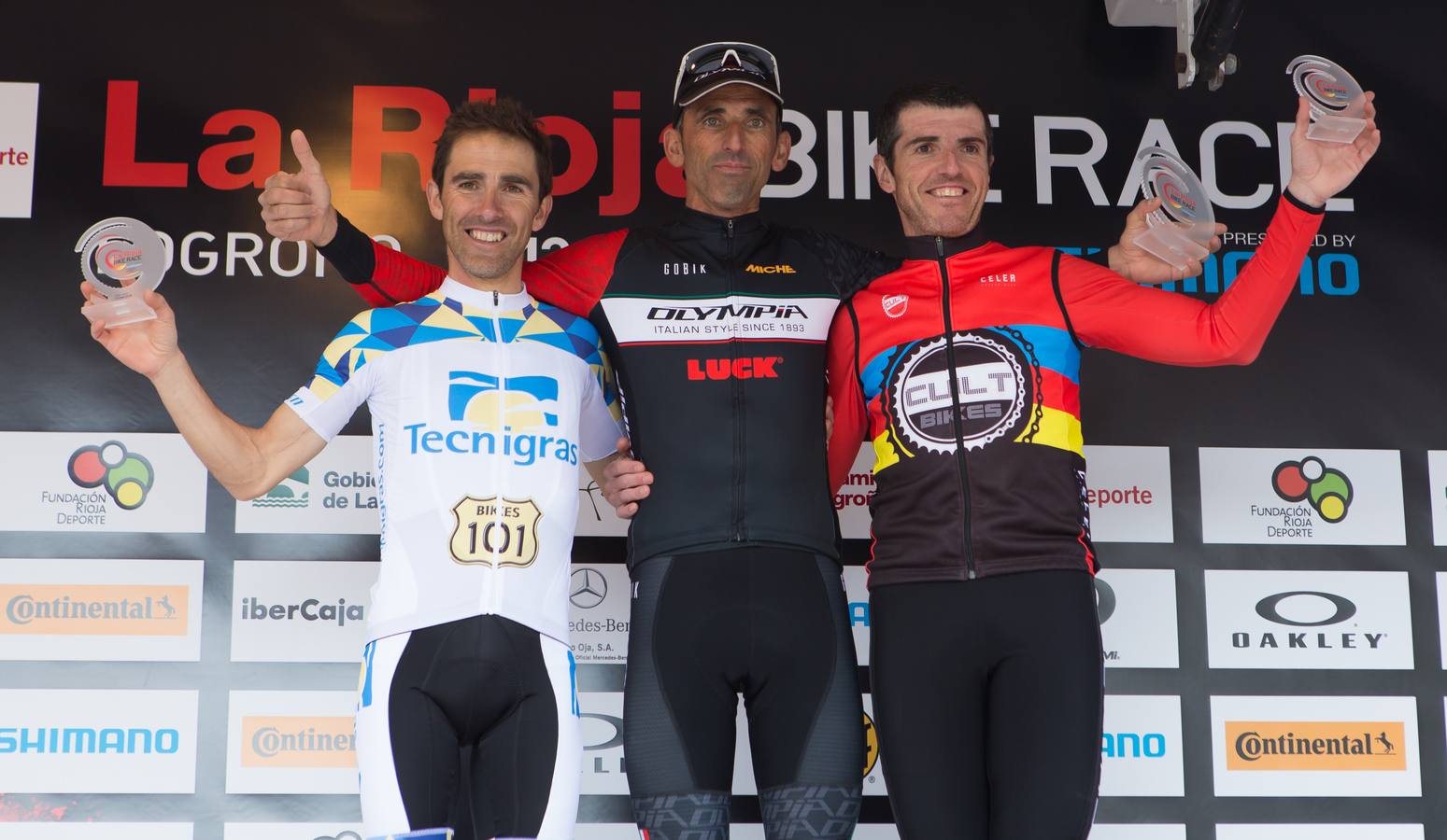 Fotos: La Rioja Bike Race - Tercera etapa: El podio de los ganadores