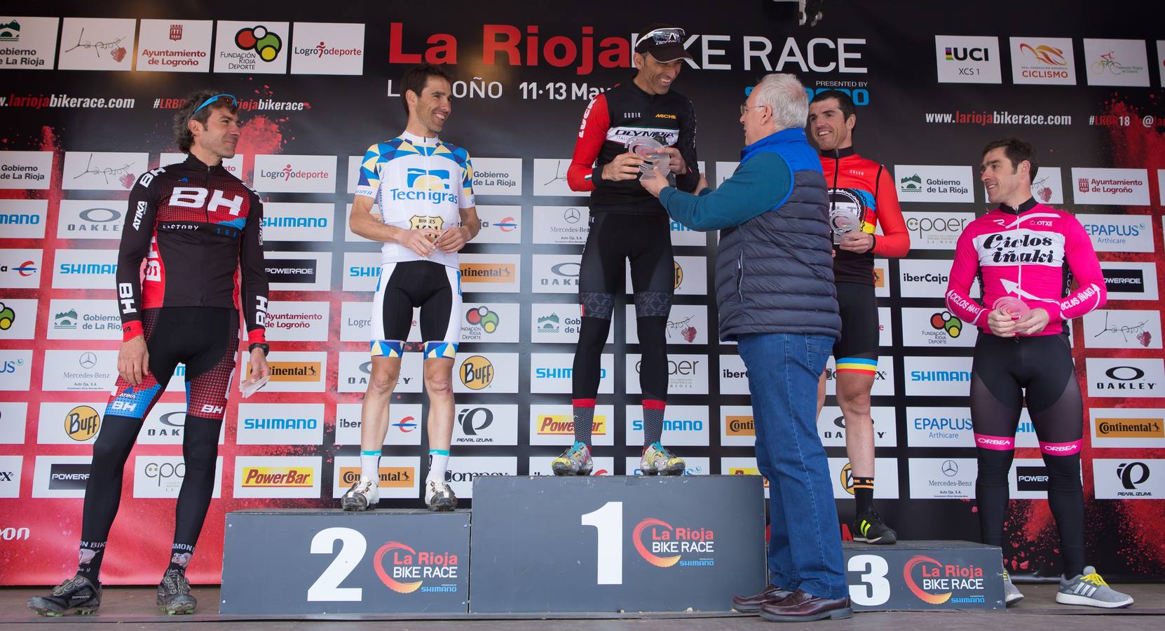 Fotos: La Rioja Bike Race - Tercera etapa: El podio de los ganadores