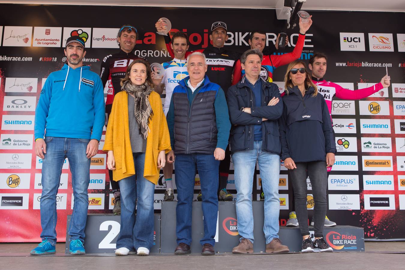 Fotos: La Rioja Bike Race - Tercera etapa: El podio de los ganadores