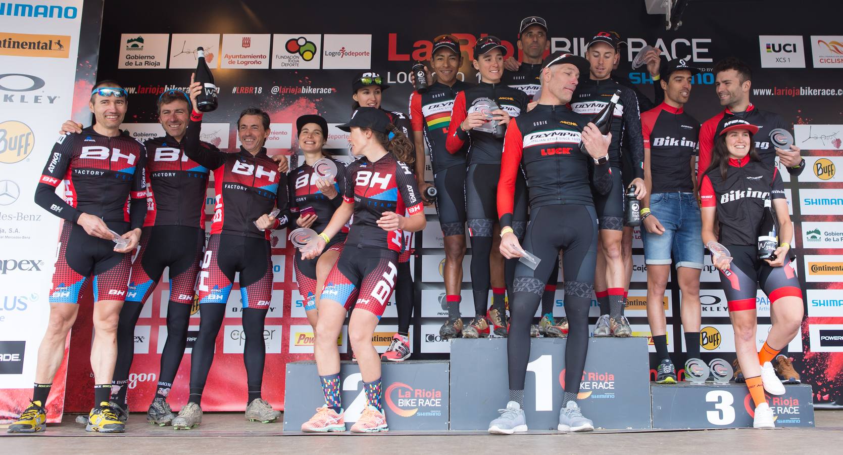 Fotos: La Rioja Bike Race - Tercera etapa: El podio de los ganadores