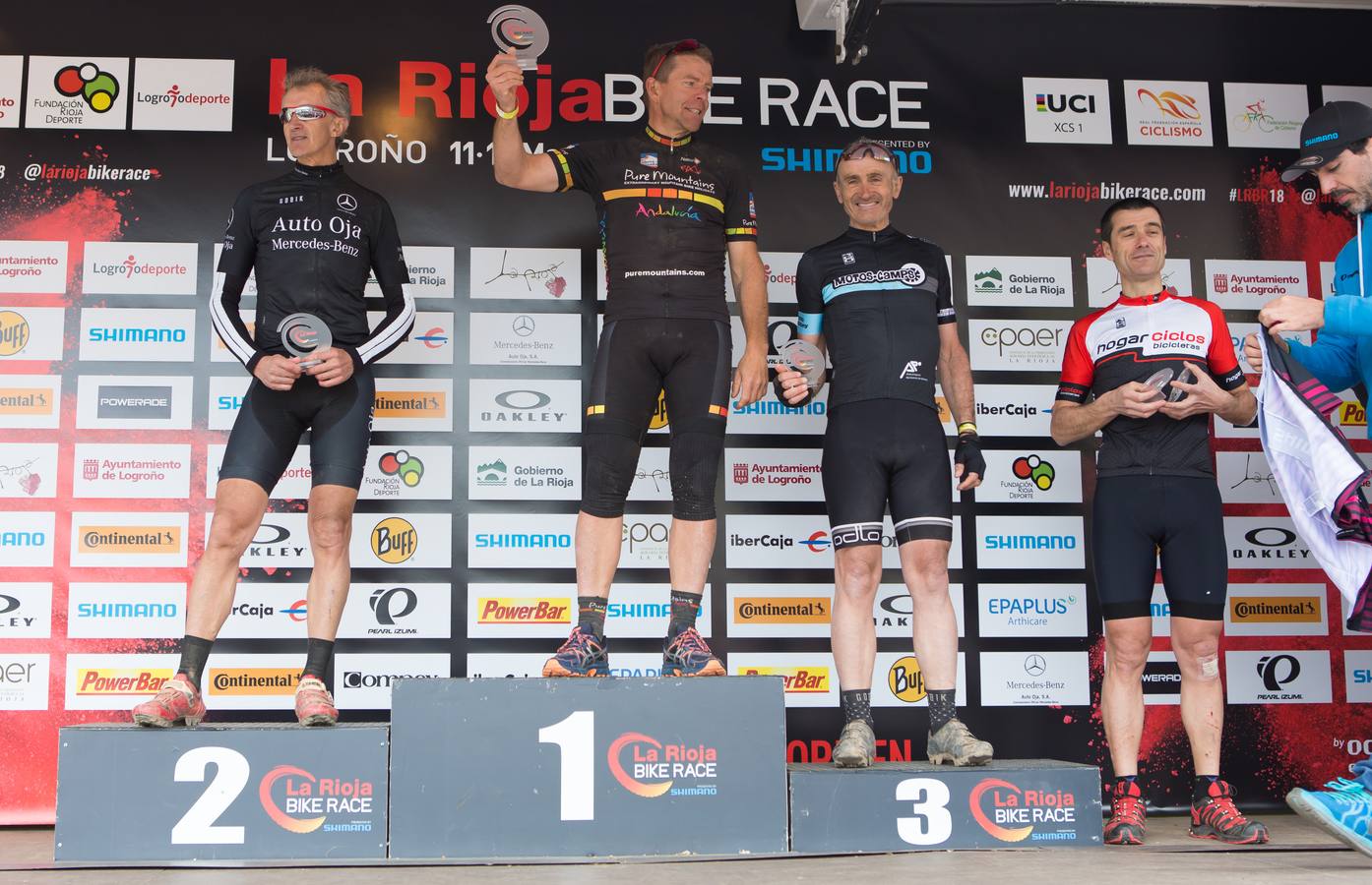 Fotos: La Rioja Bike Race - Tercera etapa: El podio de los ganadores