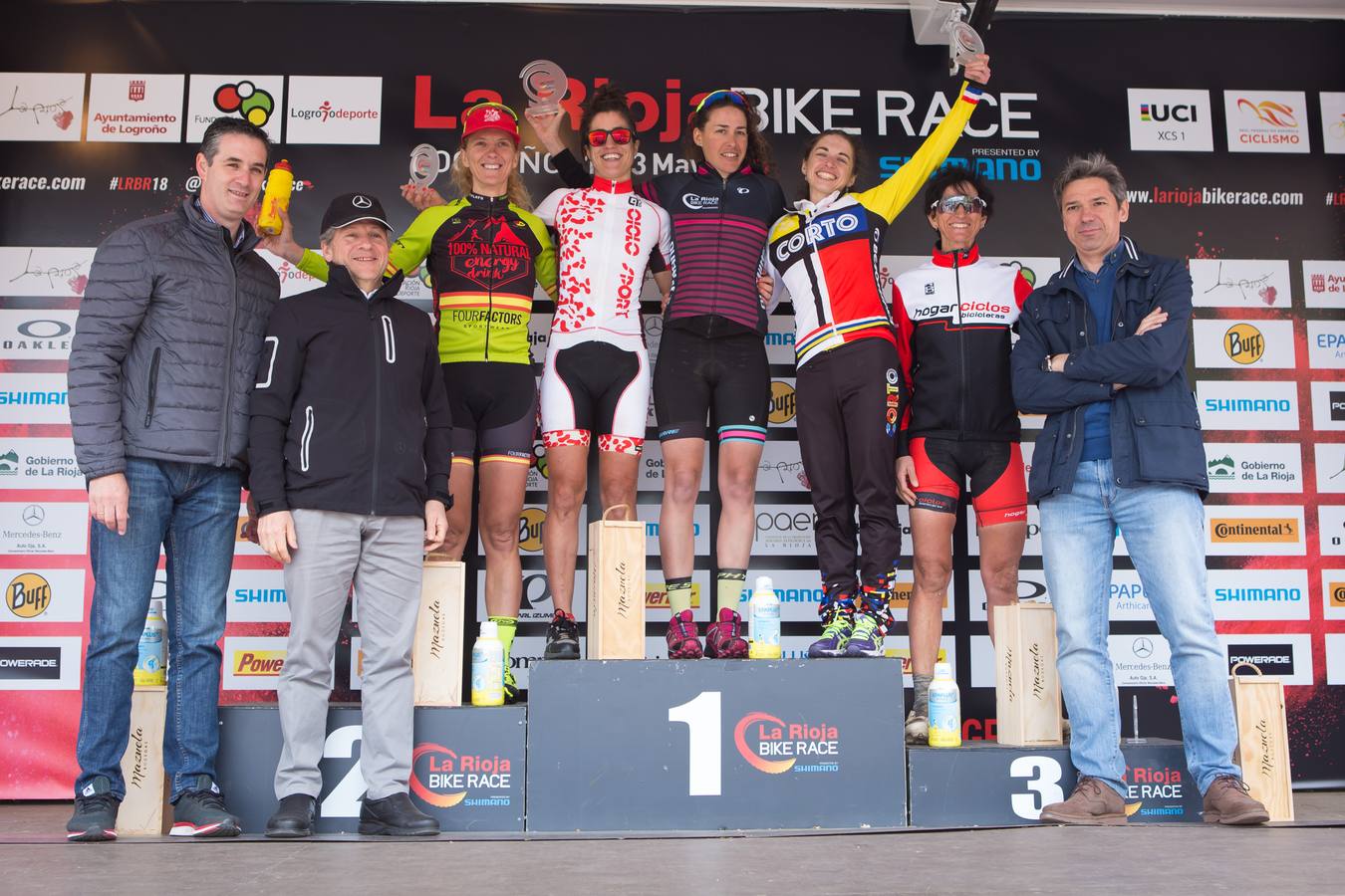 Fotos: La Rioja Bike Race - Tercera etapa: El podio de los ganadores