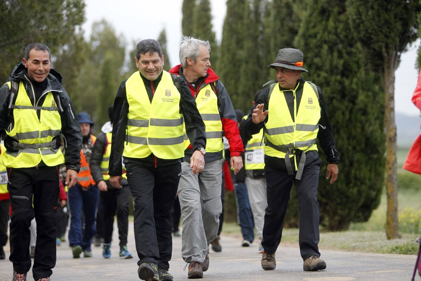 Seiscientas personas han cubierto esta noche los 63 kilómetros de Valvanera Camina.