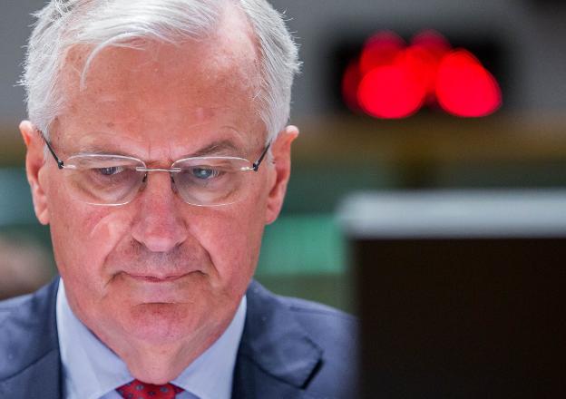 El jefe negociador de la UE para el 'brexit', Michel Barnier. :: efe