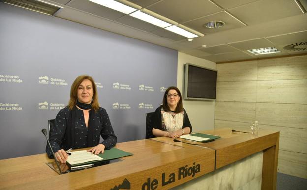 Begoña Martínez y Beatriz Lacasa