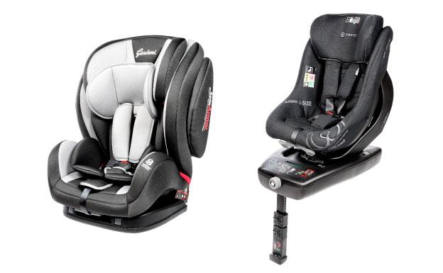 Las sillas Giordani Evolution Isofix (i) y la Concord Ultimax i-Size.