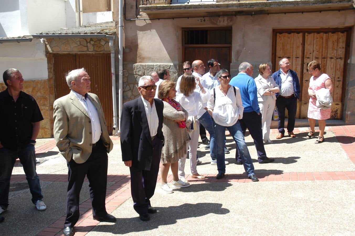 Procesión de Santa Quiteria celebrada el martes en las fiestas de Bergasa