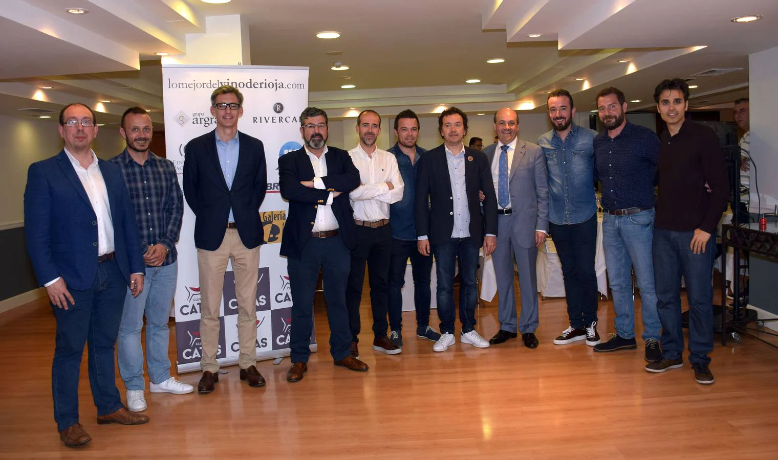 Etienne Cordonnier, bodeguero y Jesús Madrazo, enólogo, presntaron el proyecto Viña Leizaola en el Club de Catas de lomejordelvinoderioja.com