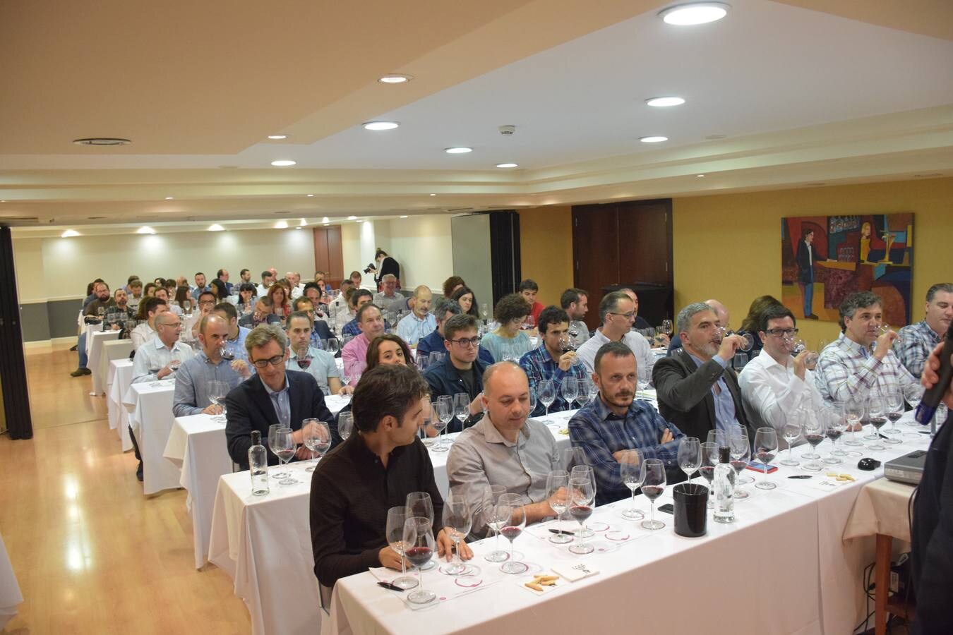 Etienne Cordonnier, bodeguero y Jesús Madrazo, enólogo, presntaron el proyecto Viña Leizaola en el Club de Catas de lomejordelvinoderioja.com