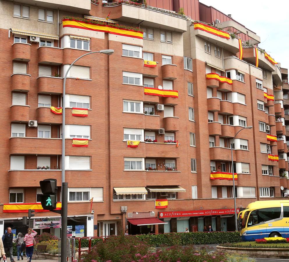 Logroño da los últimos retoques a la ciudad para acoger el Desfile del Día de las Fuerzas Armadas