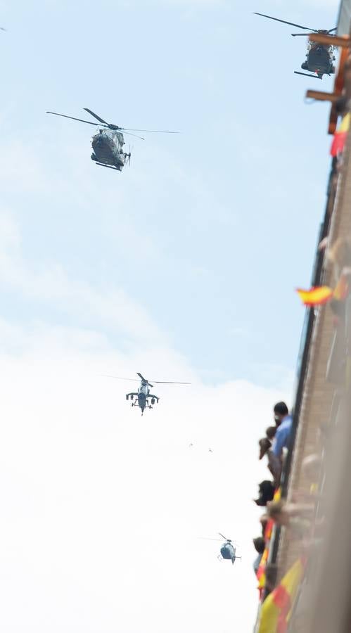 Emocionante Desfile del Día de las Fuerzas Armadas, que concgregó en Logroño a miles de personas.