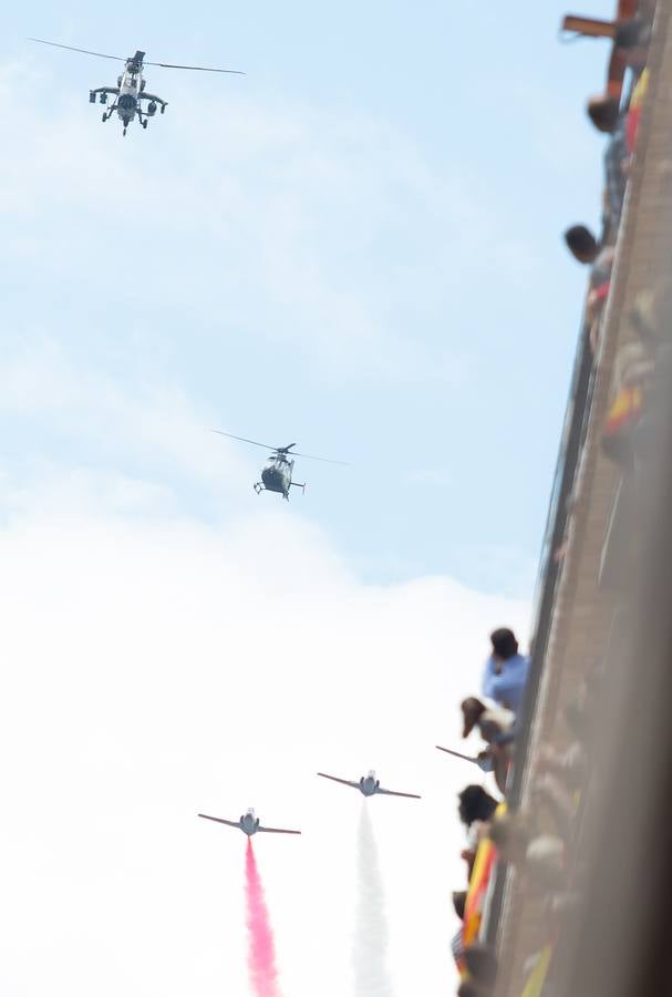 Emocionante Desfile del Día de las Fuerzas Armadas, que concgregó en Logroño a miles de personas.