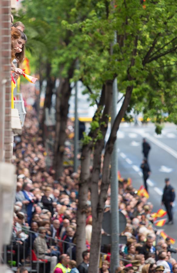 Los logroñeses se agolpan en las calles