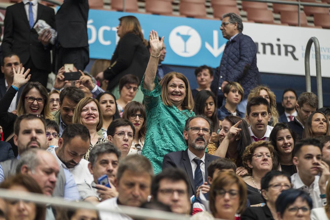 Las imágenes de la ceremonia de la Plaza de Toros