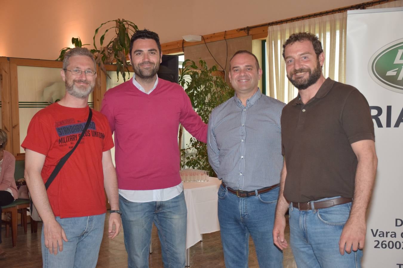 Los jugadores disfrutaron de una cata de vinos de Bodegas Monte Real, del Grupo La Navarra.