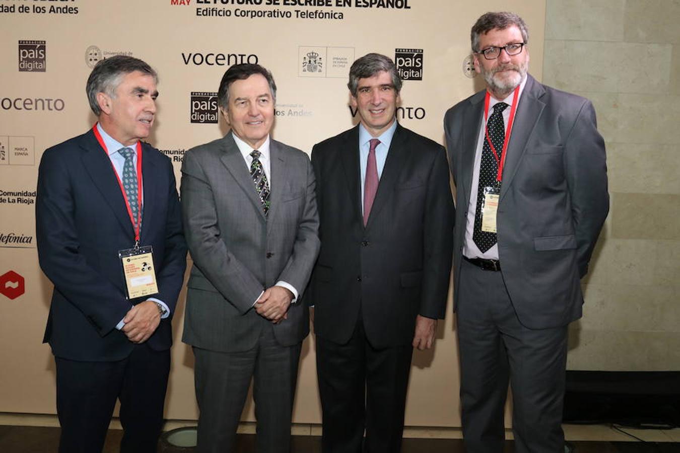 Intensa jornada de reflexión y debate en Chile en torno a las III Jornadas sobre Futuro en Español que se desarrollan en el Auditorio de la Biblioteca de la Universidad de los Andes.