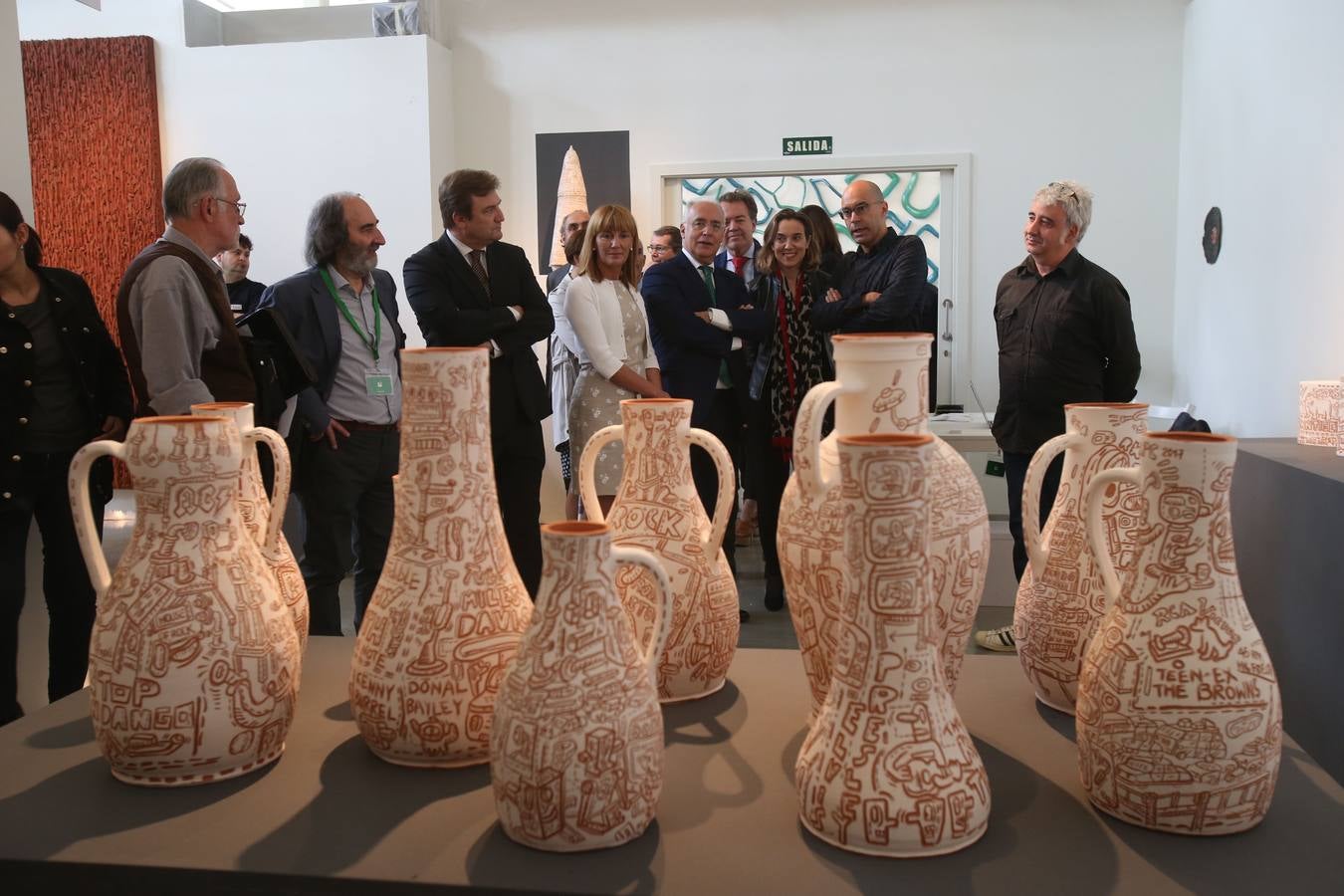 Dos centenares de esculturas de catorce galerías y cuarenta artistas participan en la II Feria Nacional de Escultura Contemporánea Sculto 2018, única de estas características que se celebra en España.