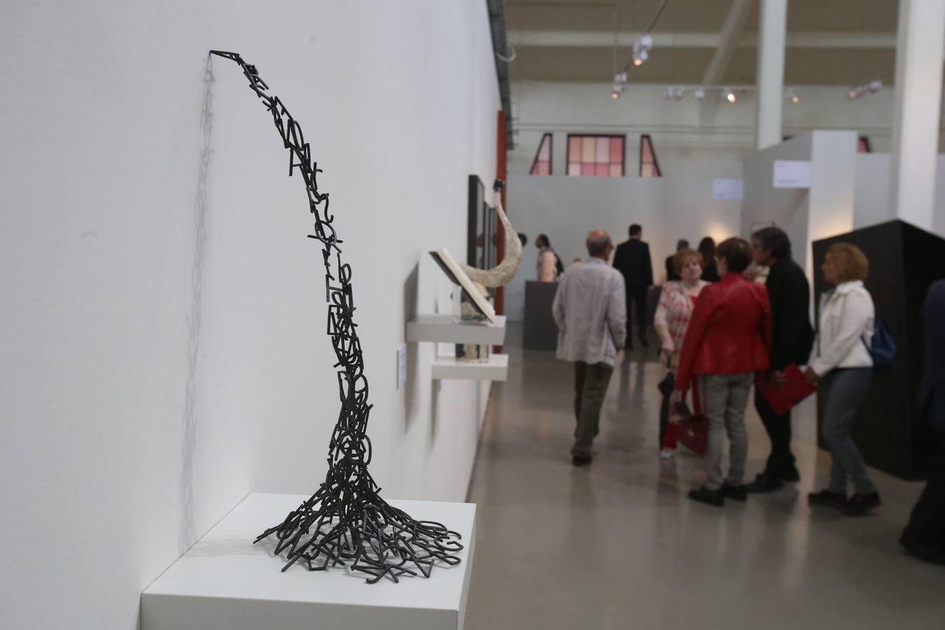 Dos centenares de esculturas de catorce galerías y cuarenta artistas participan en la II Feria Nacional de Escultura Contemporánea Sculto 2018, única de estas características que se celebra en España.