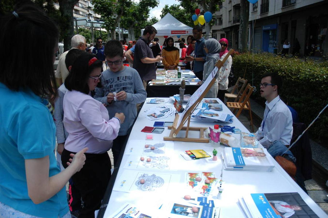 galería de imágenes correspondientes a la Feria de Asociaciones celebrada el sábado en Calahorra