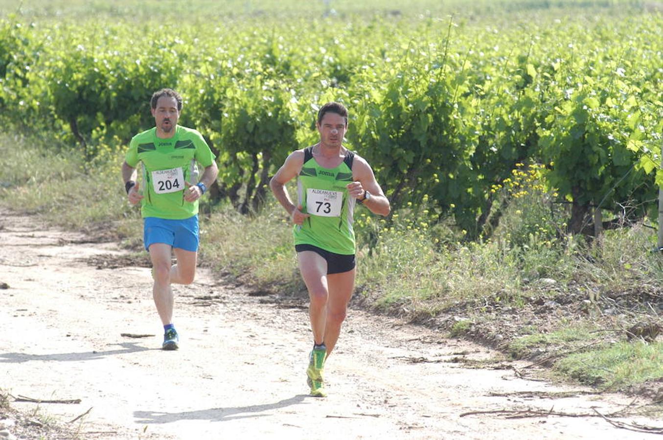 Marcha solidaria y carrera Runners & Wine del sábado por la mañana en Aldeanueva de Ebro.