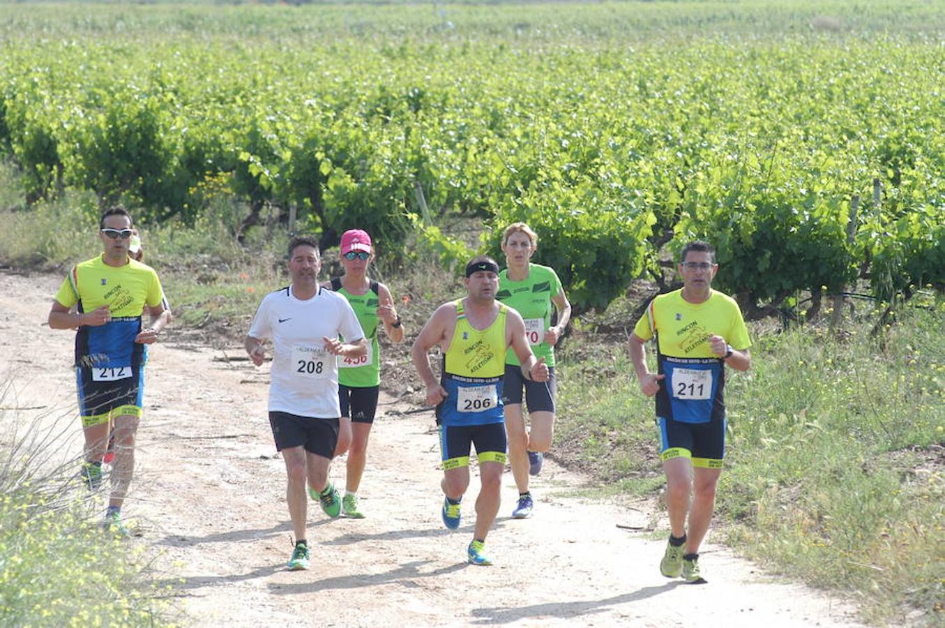 Marcha solidaria y carrera Runners & Wine del sábado por la mañana en Aldeanueva de Ebro.