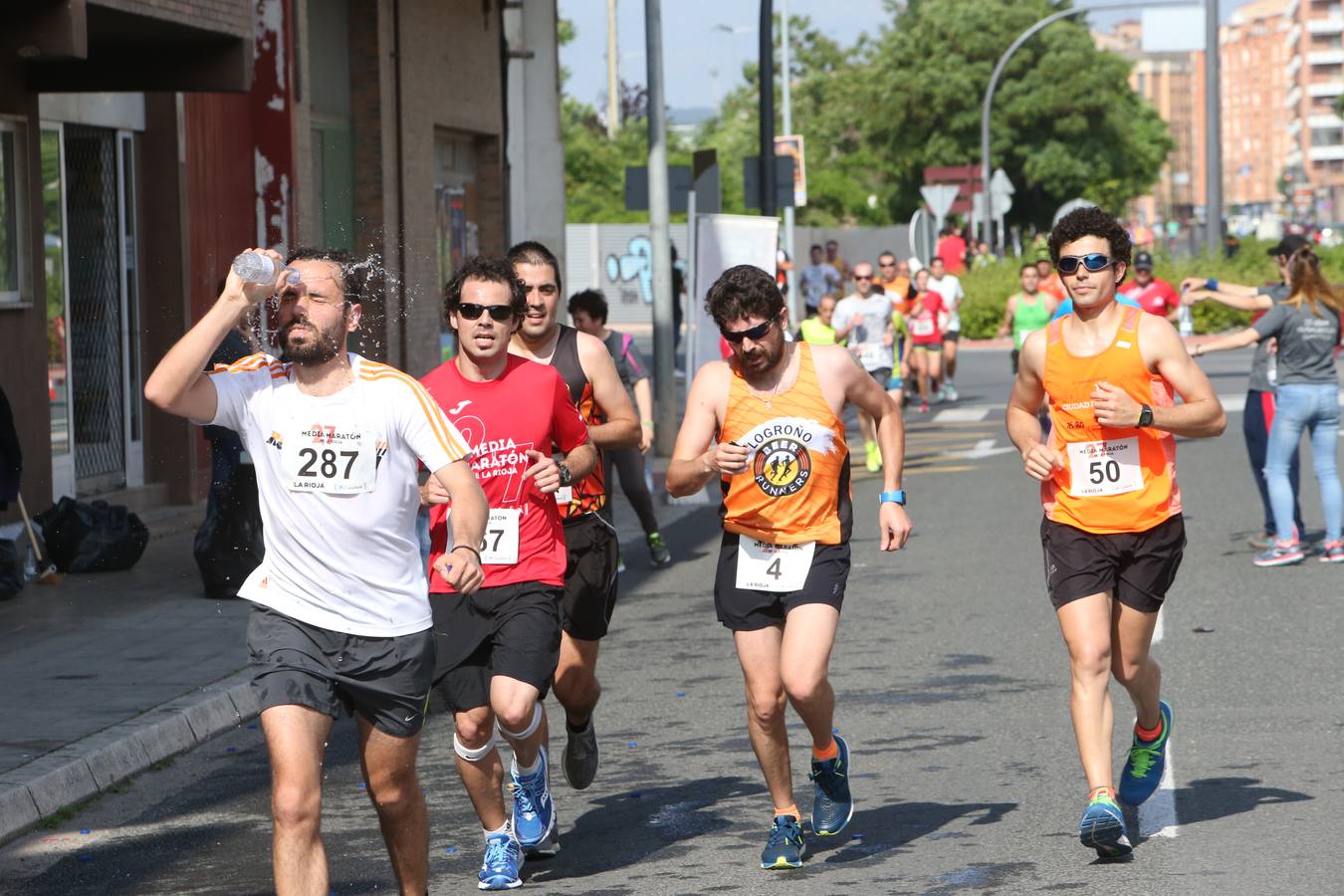 Las imágenes de la carrera.