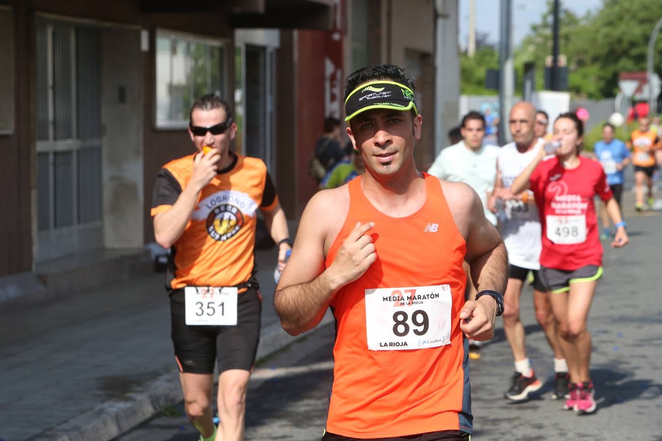 Las imágenes de la carrera.