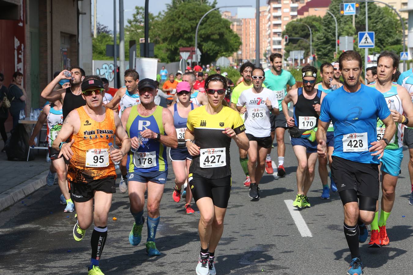 Las imágenes de la carrera.