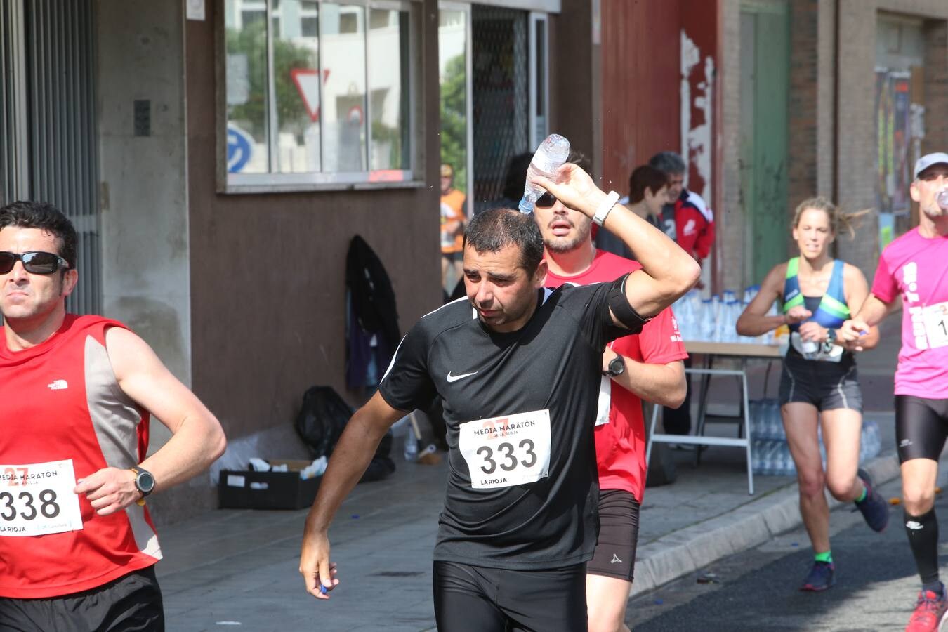 Las imágenes de la carrera.