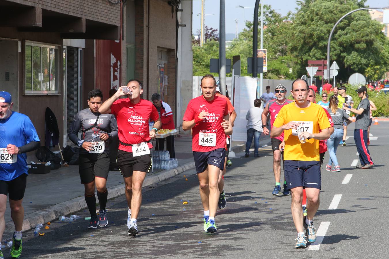 Las imágenes de la carrera.