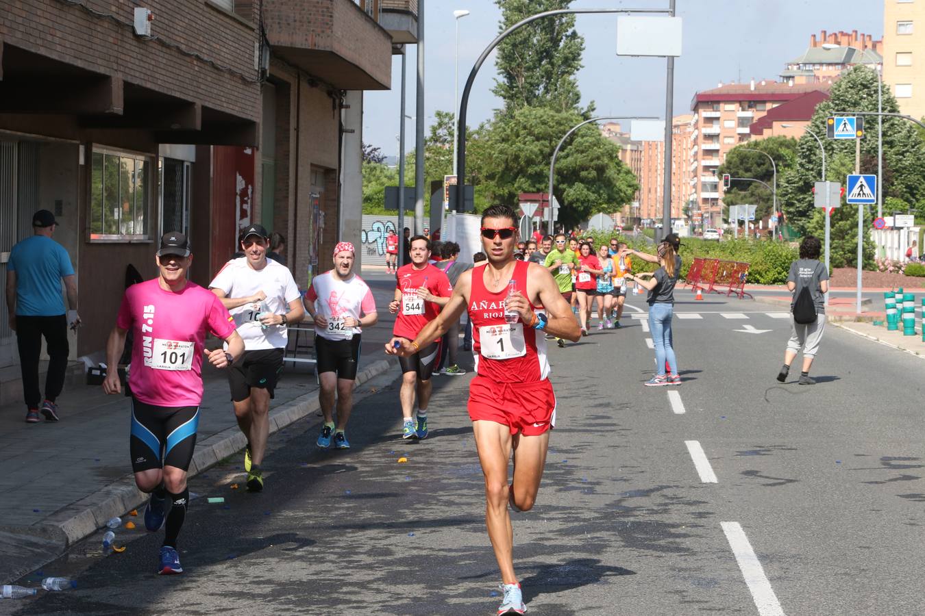 Las imágenes de la carrera.