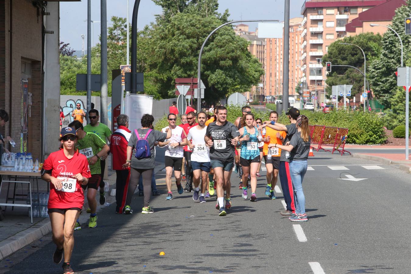 Las imágenes de la carrera.