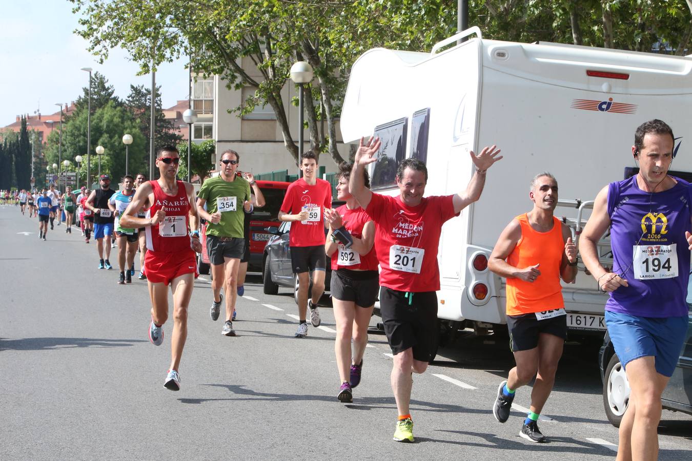 Las imágenes de la carrera.